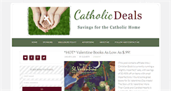 Desktop Screenshot of catholicdealsonline.com